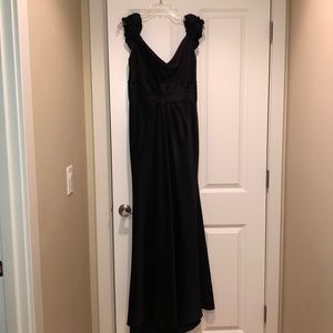 Gorgeous, black, ABS evening gown